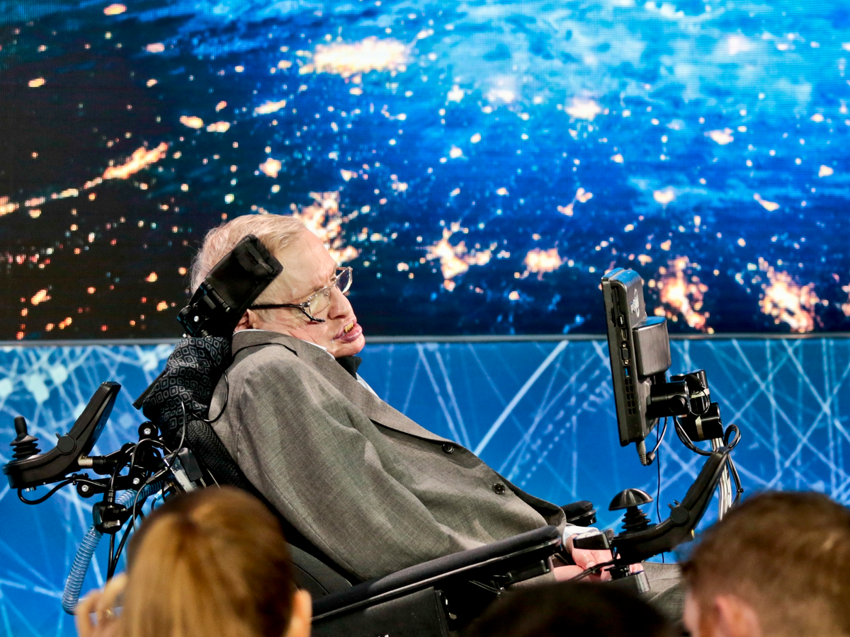 Stephen Hawking in Space