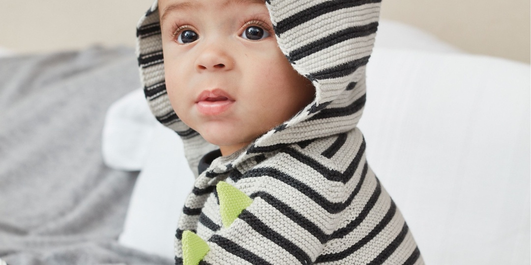 Полоска в детских изделиях. Вдохновляемся