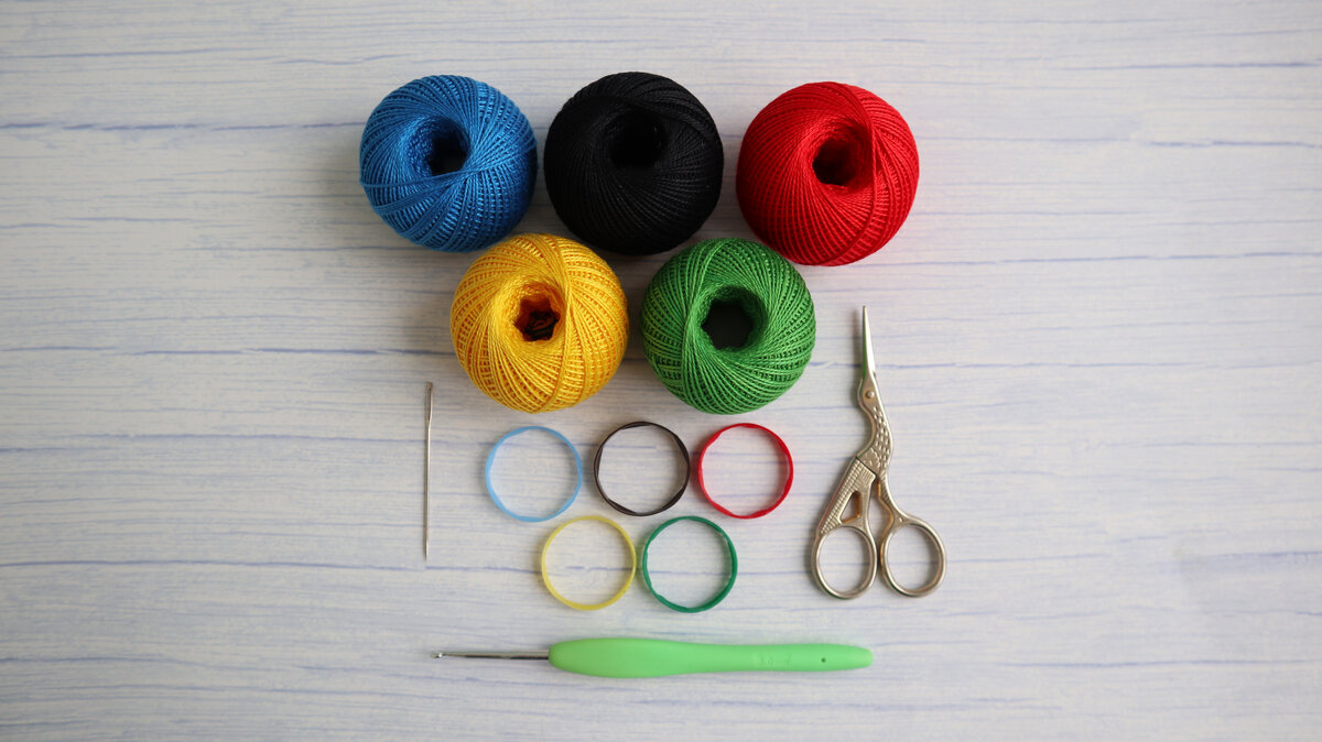 цвета олимпийских колец