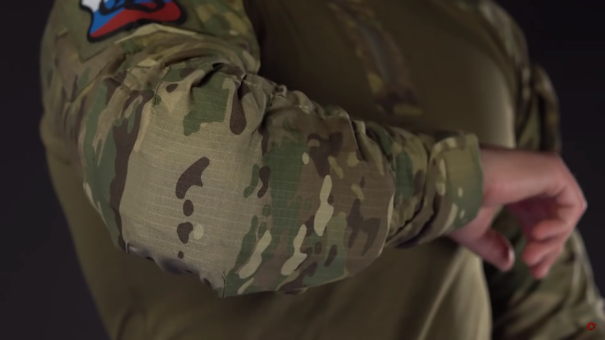 На фото видно армированную нить