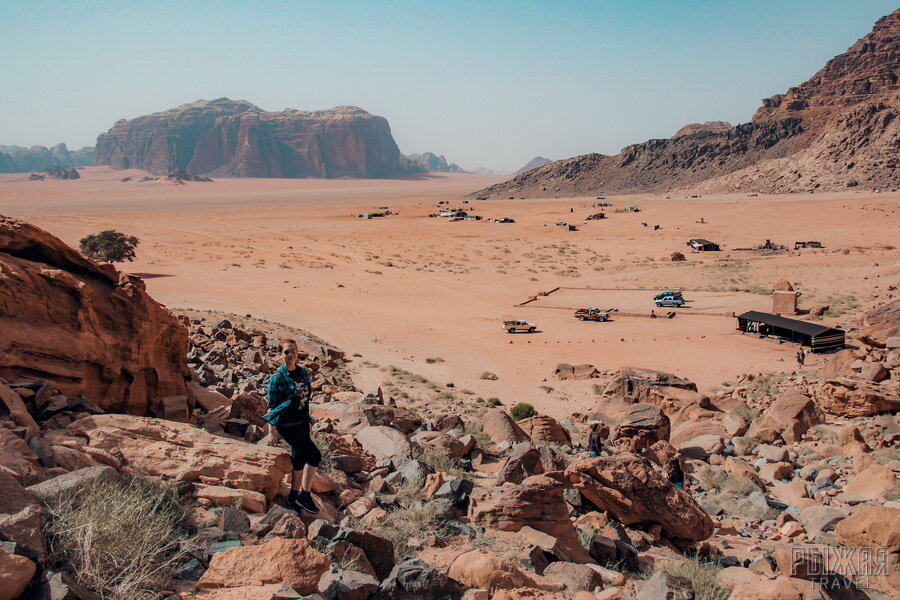Стоянка около источника Лоуренса Аравийского. Фото автора