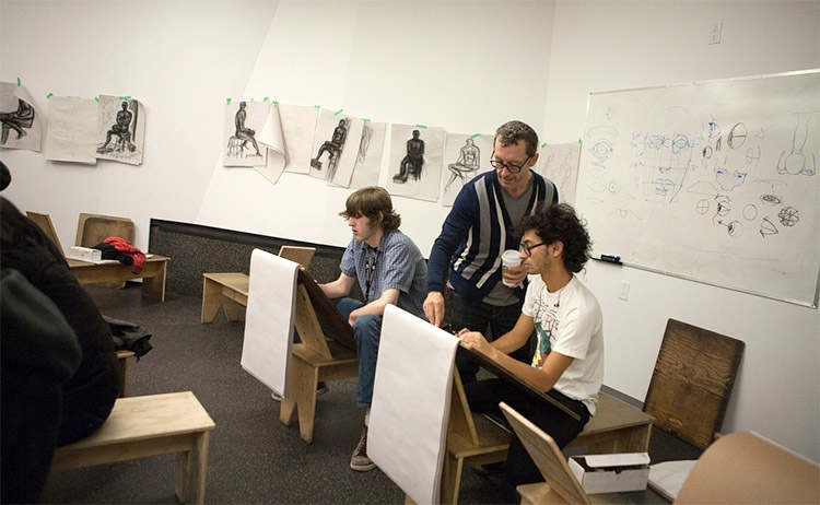 Урок по рисованию с натуры в Ванкуверской школе киноискусства