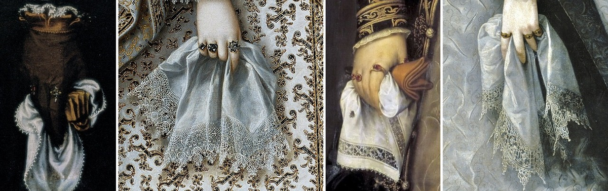 Носовые платки испанских королев и инфант второй пол. XVI в.