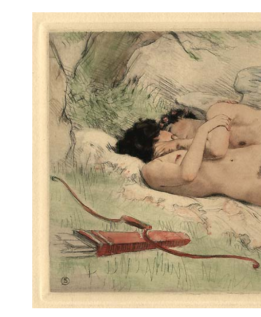 Эротические иллюстрации Поля-Эмиля Бека