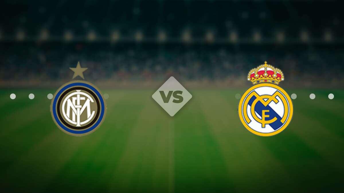 Афиша матча "Интер" - "Реал"