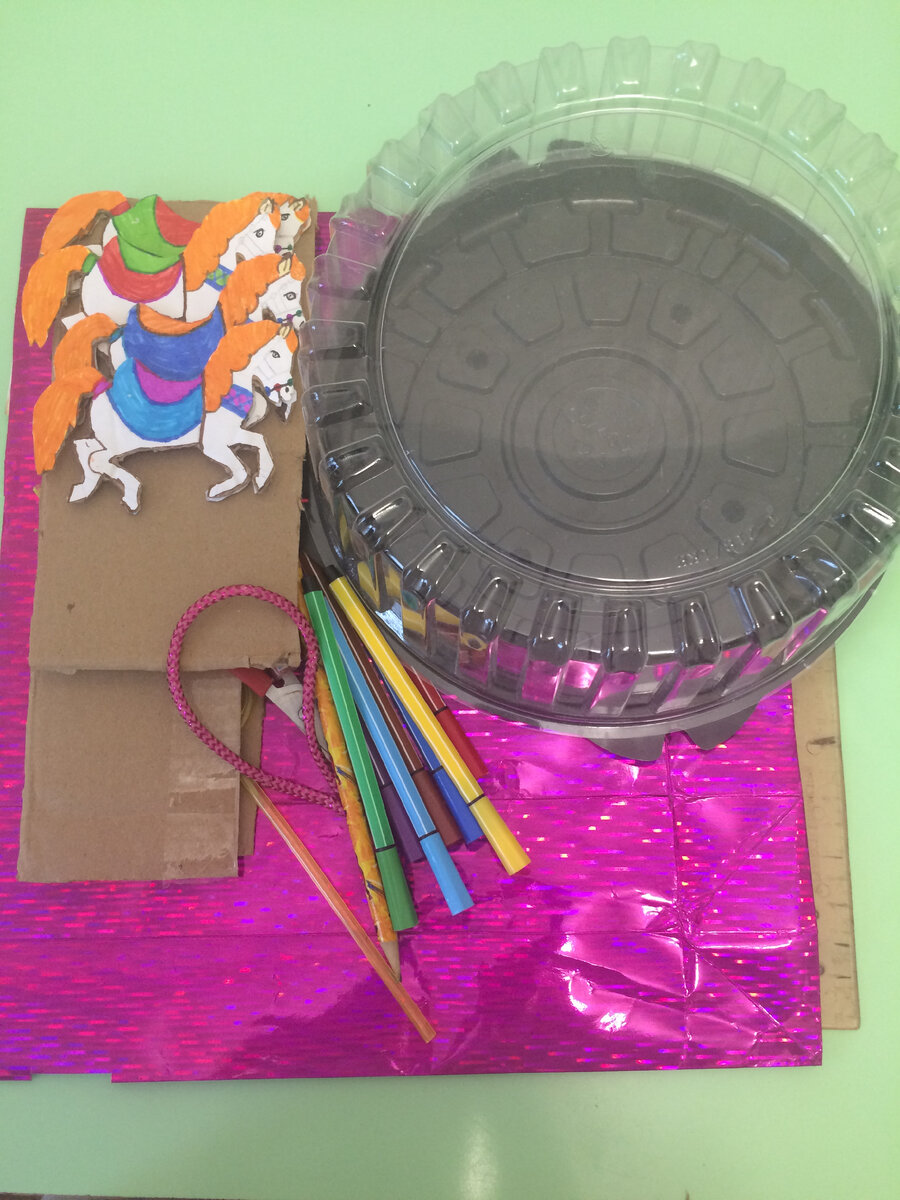 Материалы для поделки.