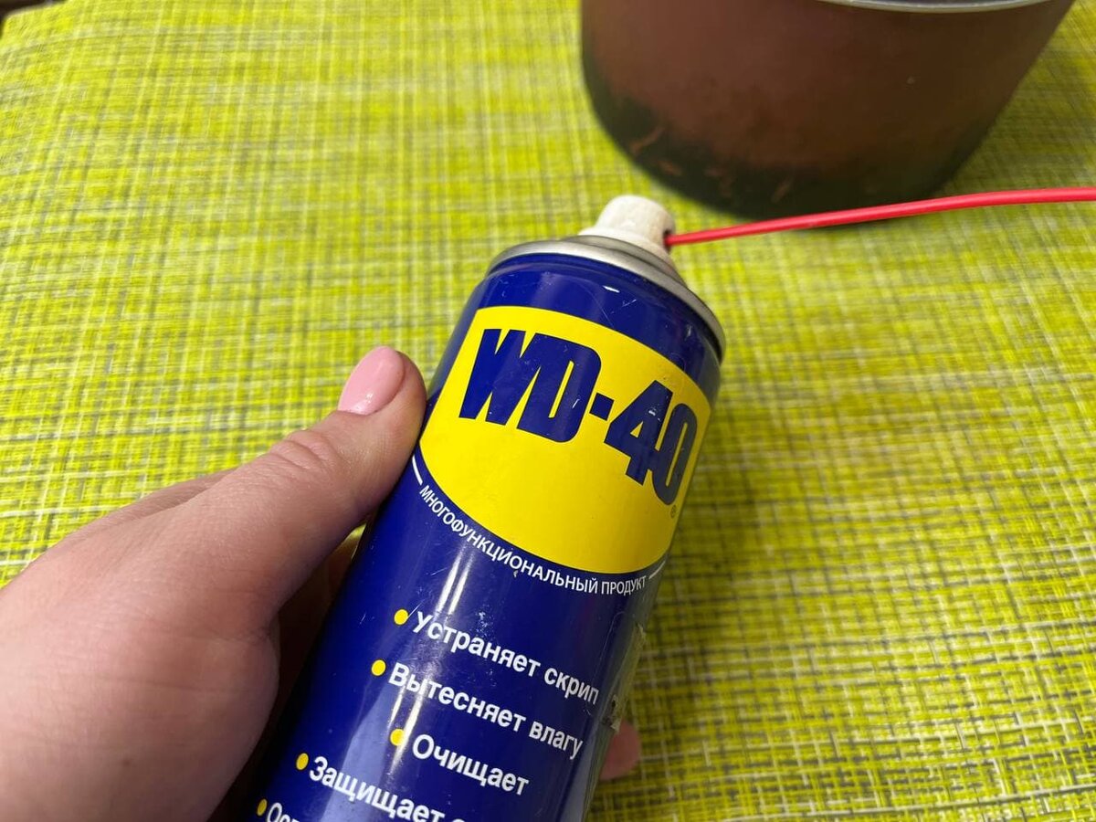 Как перезаправить баллон WD-40 и приготовить недорогую его замену Сделай Самодел