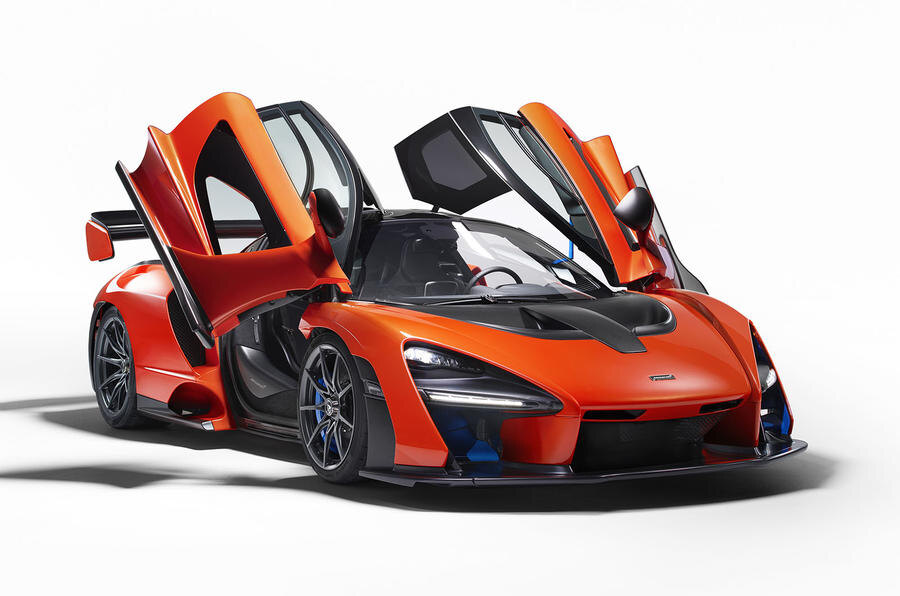 McLaren Senna: V8 4.0, 789 л.с., 1198 кг