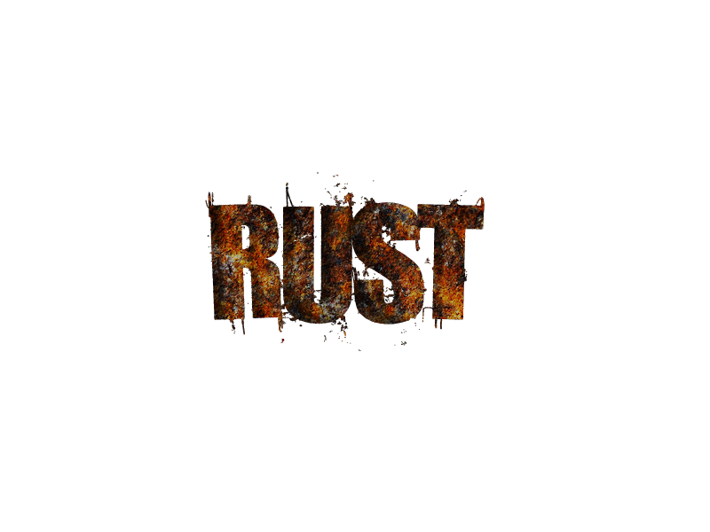 Rust логотип. Логотип игры Rust. Rust надпись. Логотип для сервера Rust.