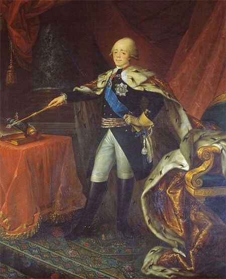 Н. И. Аргунов. Портрет императора Павла I