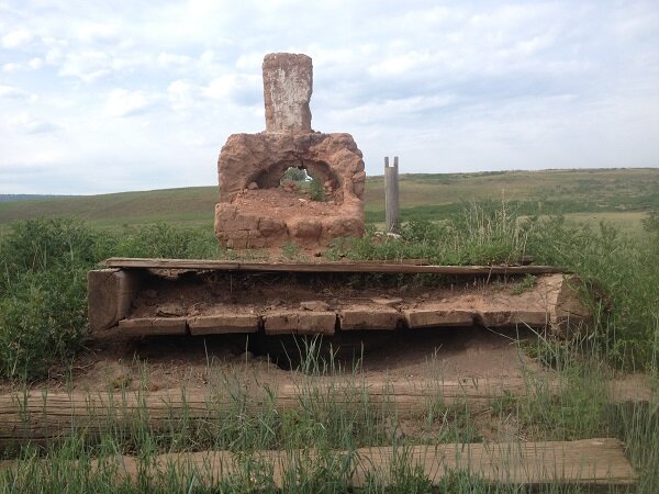Глинобитные печки не боятся ни дождей, ни морозов
