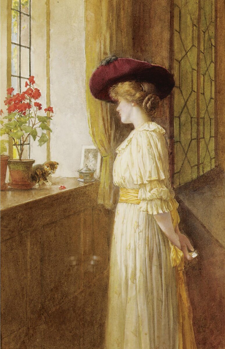 Charles Edward Wilson (приписывается). Котёнок