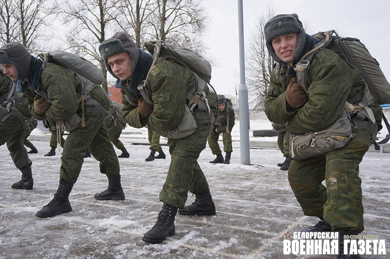 501, 502, 503, кольцо, 504, 505, купол - как заклинание, уже отскакивает от зубов. Фото: Белорусская военная газета.