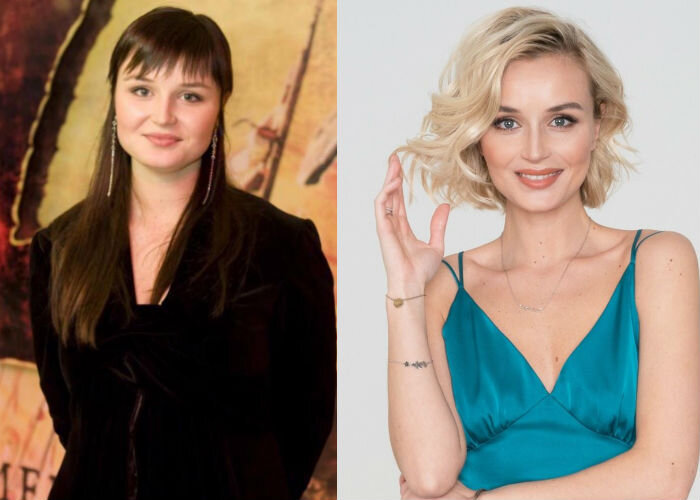 Полина гагарина до похудения и после пластики