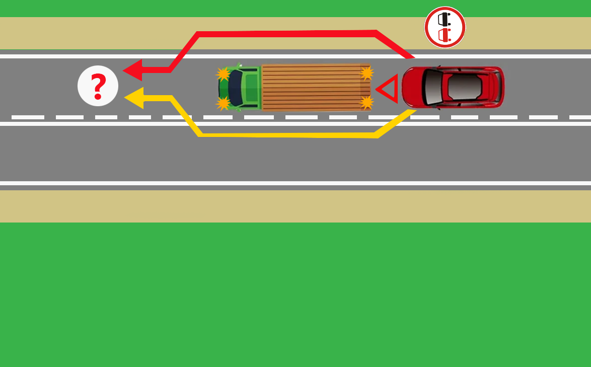 Как правильно объехать грузовик и не лишиться прав? Разбираемся в хитрой  задачке ПДД | АВТОГАЙД - клуб автолюбителей | Дзен