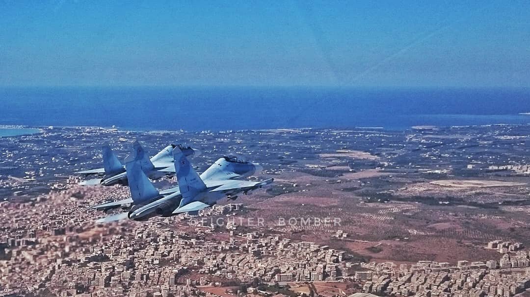 Су-30СМ ВКС России над Сирией.  instagram.com/fighter_bomber_