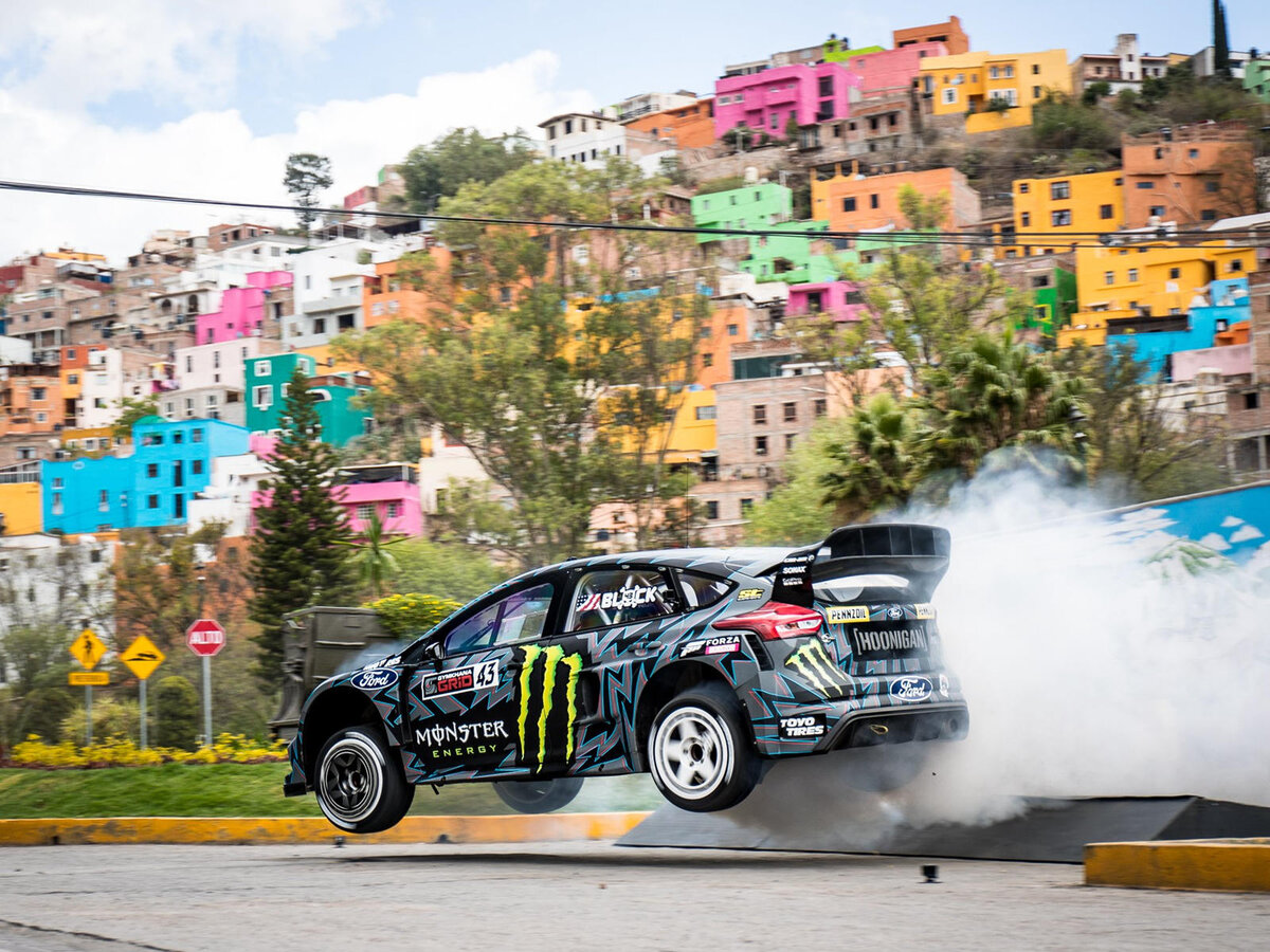 Ken Block Mustang Джимхана