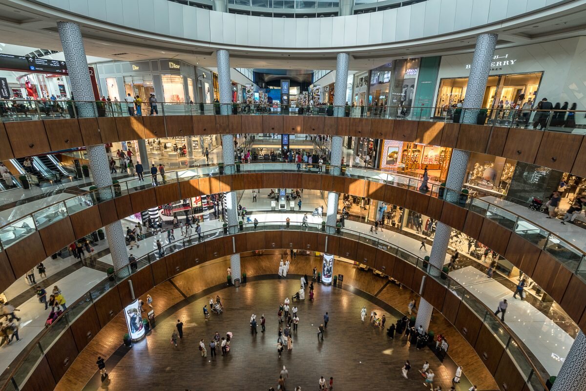 Dubai Mall Объединённые арабские эмираты