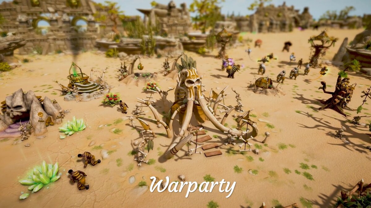 Warparty-стратегия в духе каменного века. | DOUBLE GAMER RU | Дзен