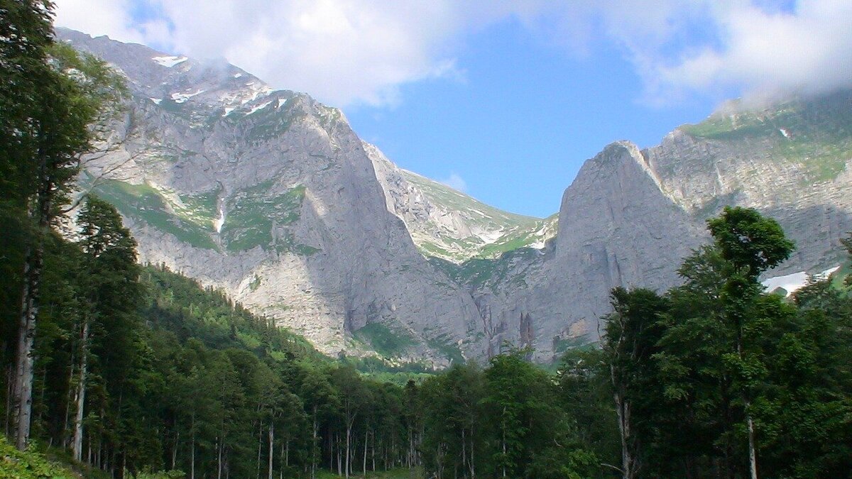 Пшехский водопад фото