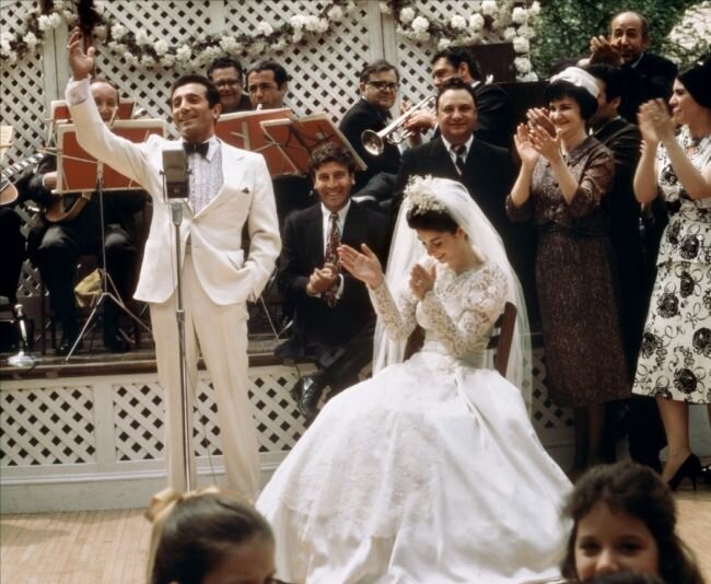 Джонни Фонтейн. Кадр из фильма "Крестный отец"