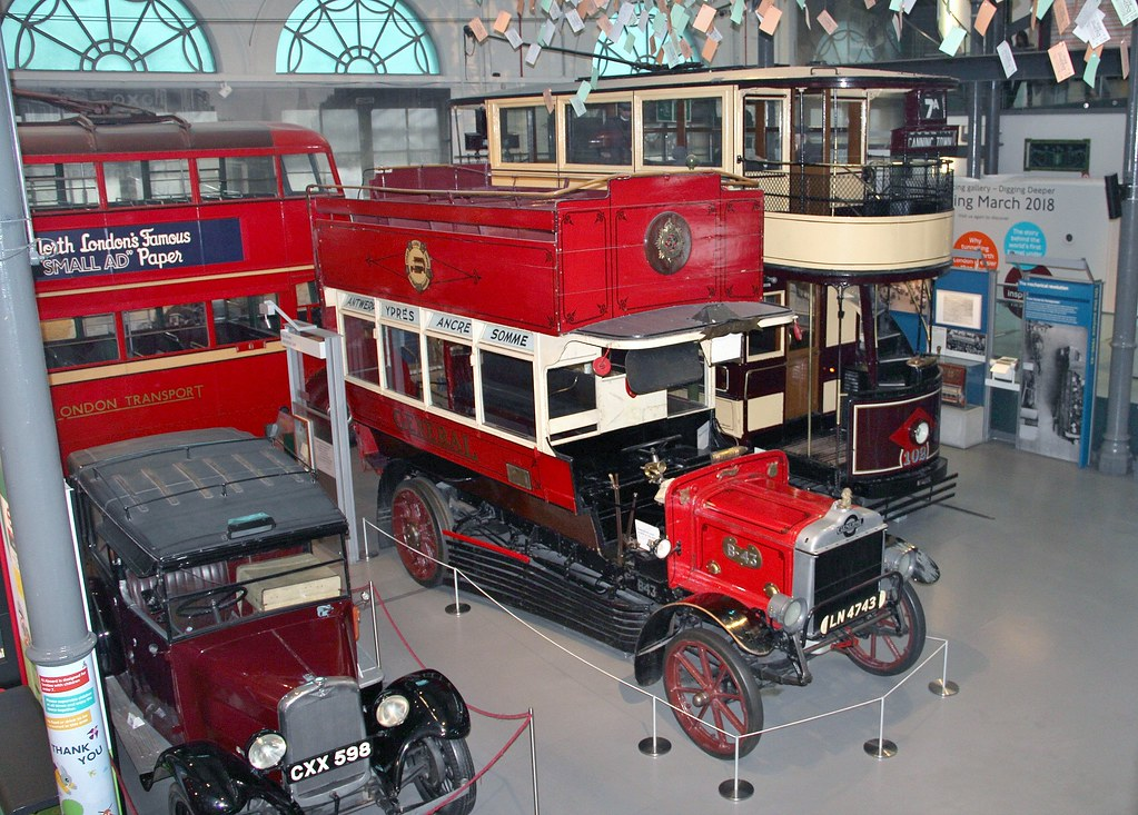 LGOC AEC "B" Type B43 в Лондонском музее транспорта