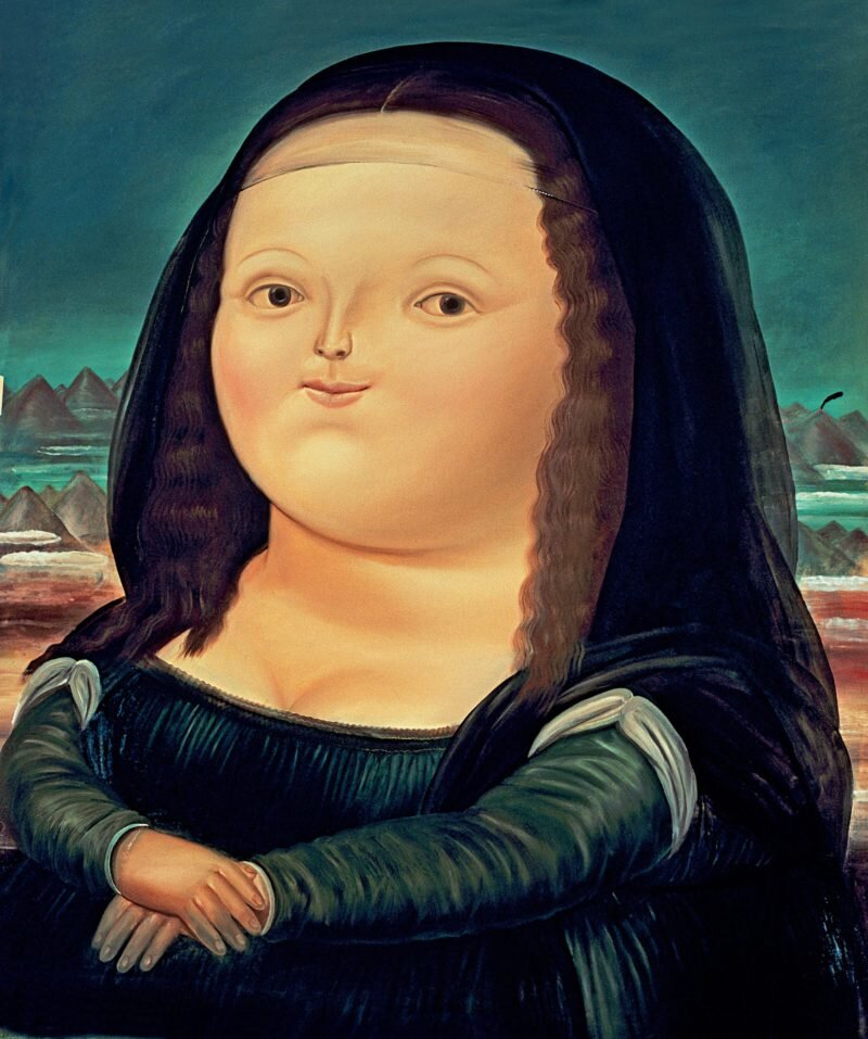 Фернандо Ботеро - Mona Lisa, 1978