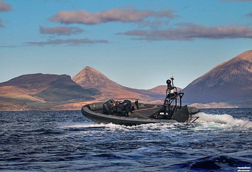 Pscific 950 Автономная боевая лодка, разработанная британским концерном BAE Systems