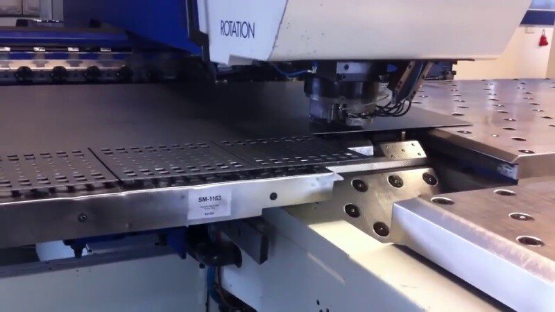 Перфорация листового металла