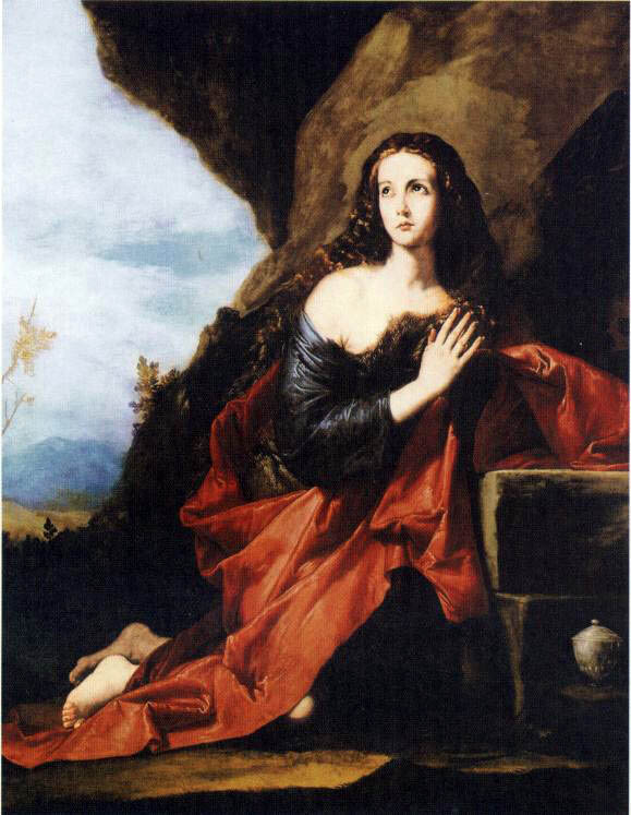 РИБЕРА Хосе (José de Ribera) "Кающаяся Мария Магдалина" 