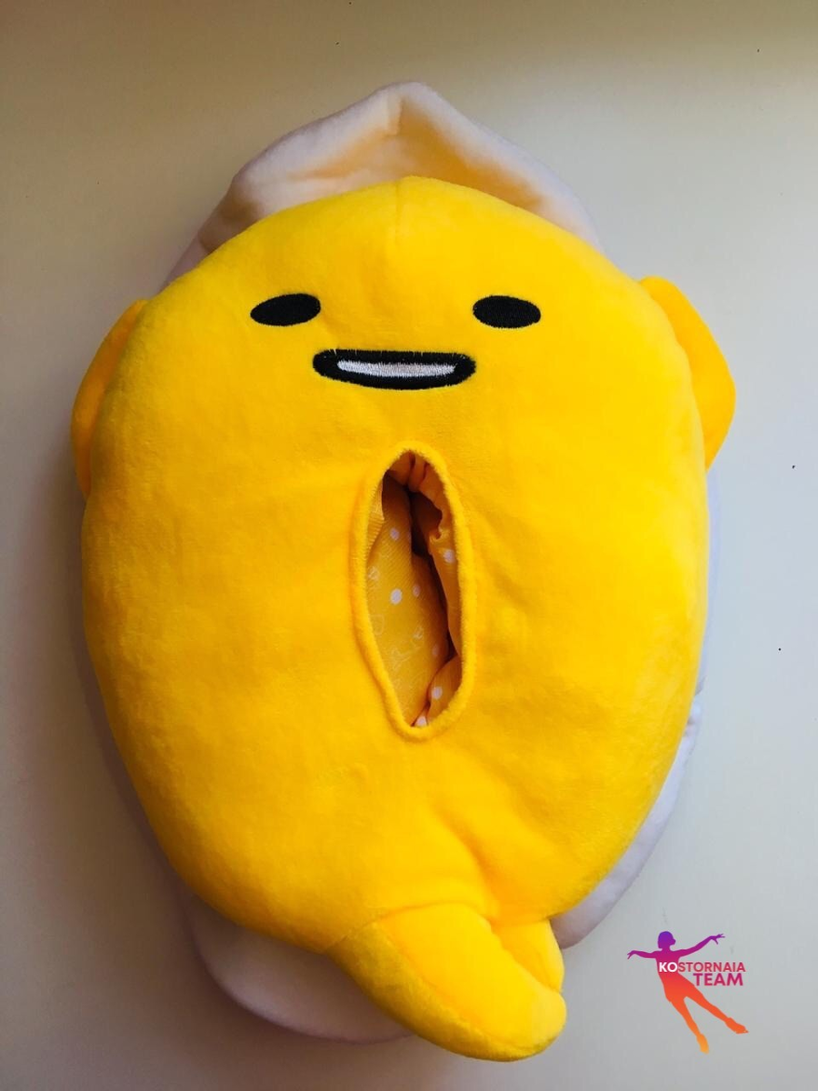 Это Гудетама, любимый японский персонаж, о котором Алена уже давно мечтала
