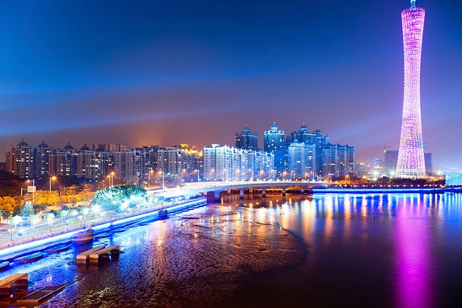 Город в китае гуанчжоу