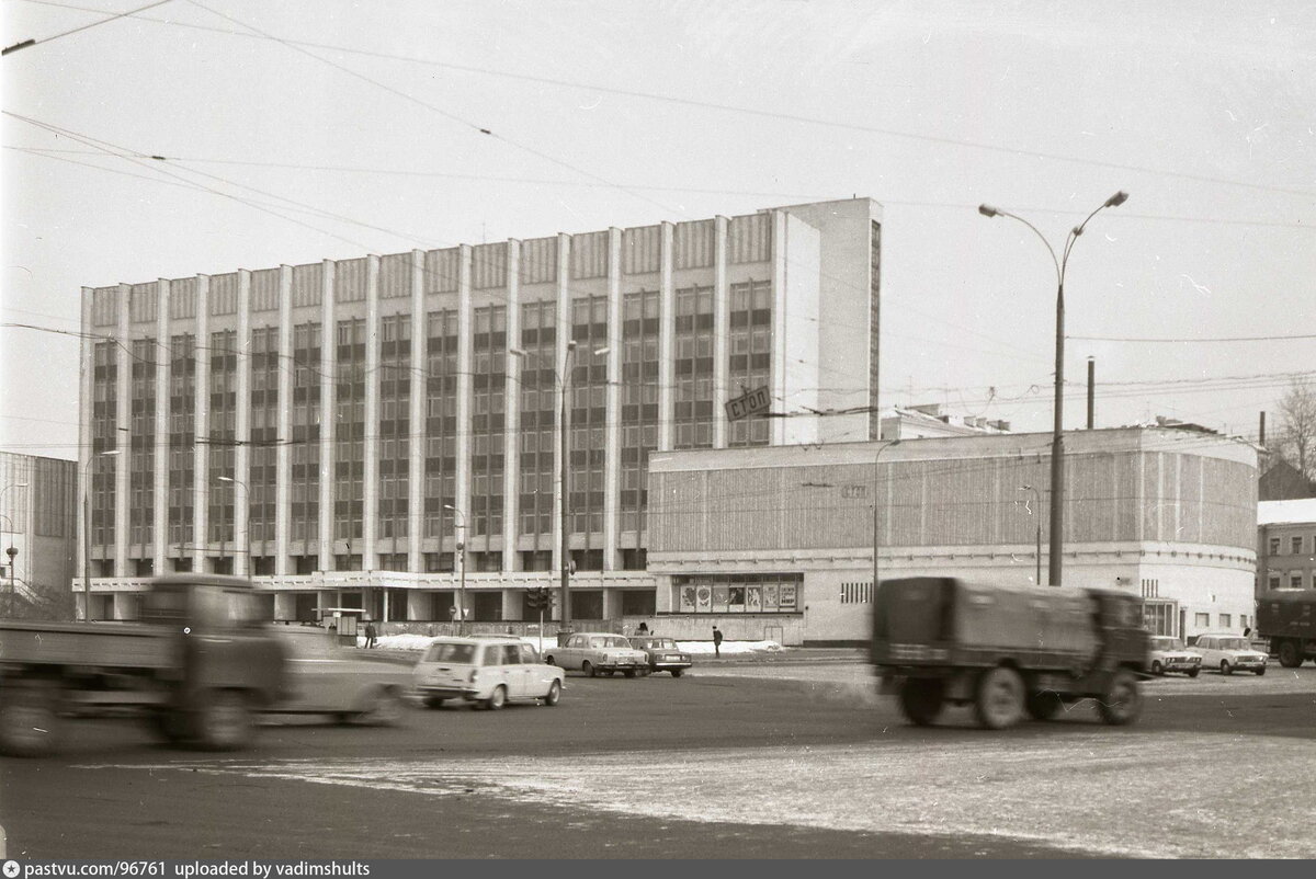 Москва в 1980 1990