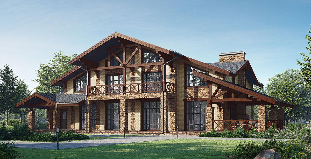 «Эспен Хаус» Проект дома - М - 404