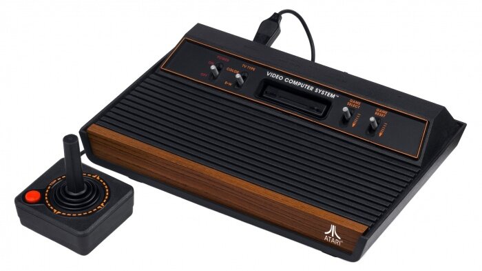 «Video computer system, позже переименованная в Atari 2600»
