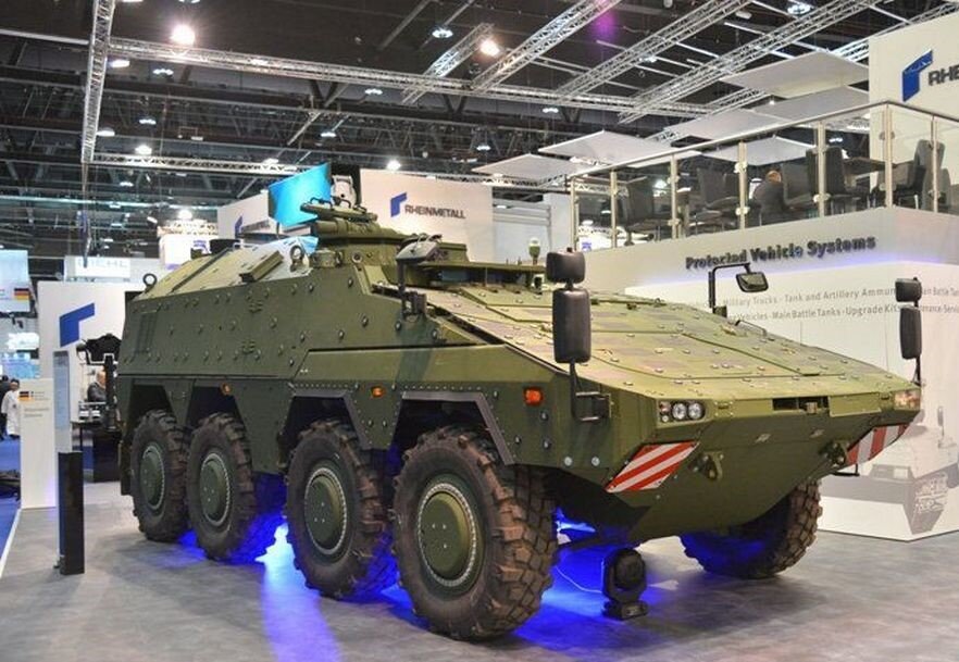 Лазерная установка HEL от компании Rheinmetall