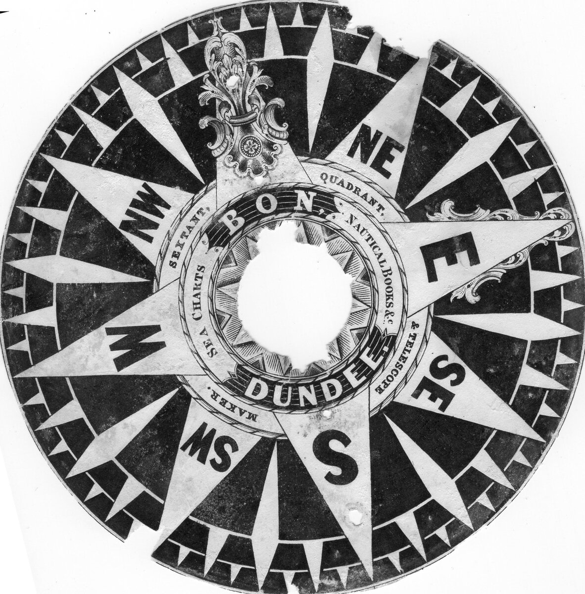 Реклама речных экскурсий с «Посудника» — английского кеча XIX века. Фото: ЦПИ РГО