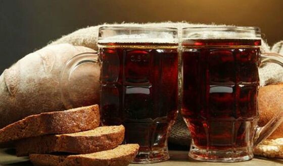 Квас хорошо влияет на работу пищеварительной системы. 