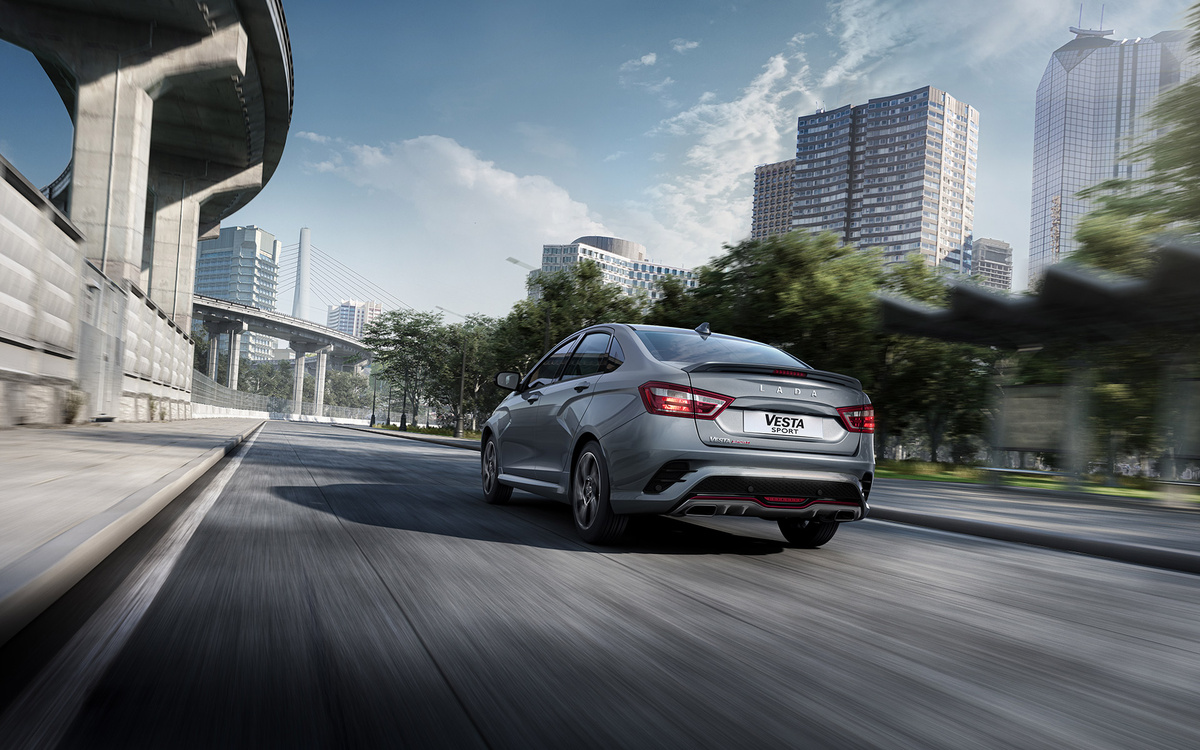 Экстерьер Lada Vesta Sport (фото с сайта lada.ru)