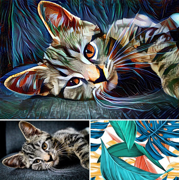 Пример обработки фото сервисом alterdraw.com.