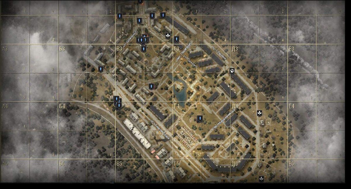 Карта Любича.