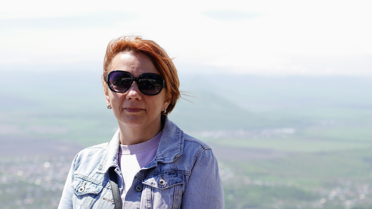 Я на горе Машук в Пятигорске.