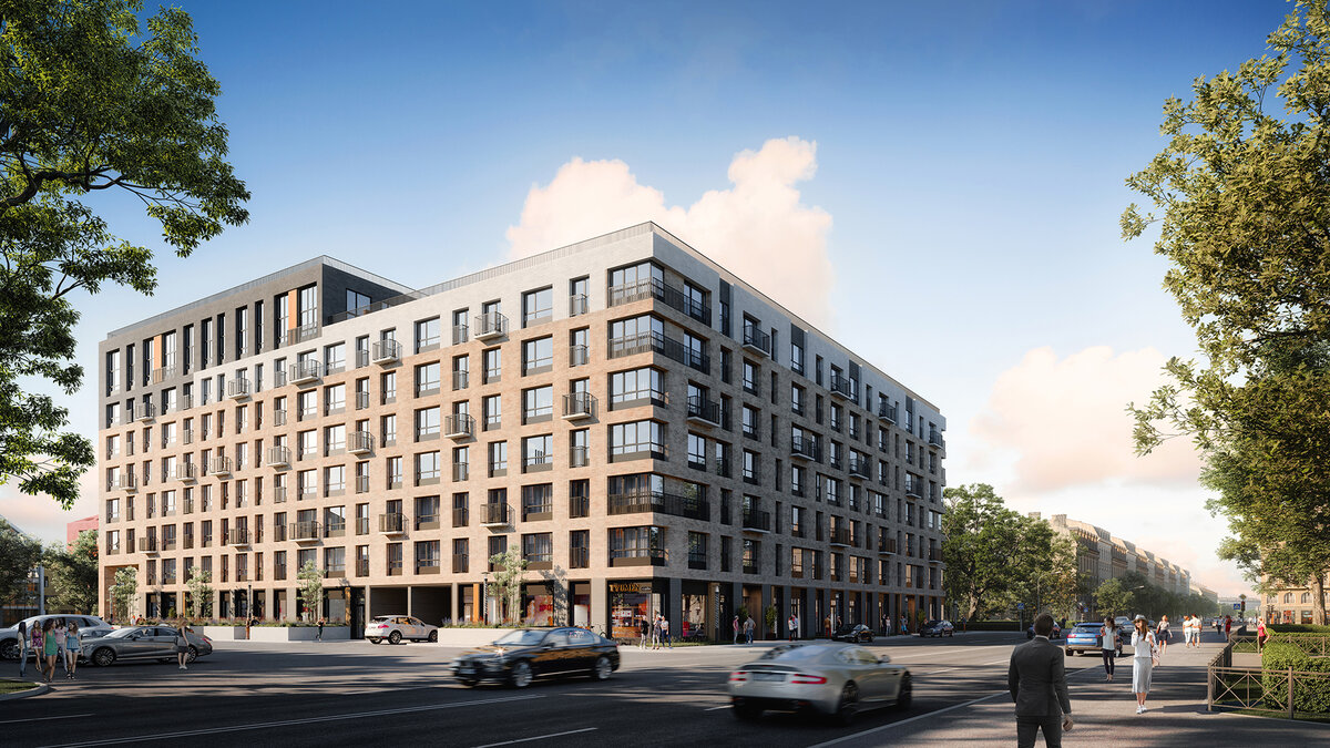 Рендер ЖК Принцип