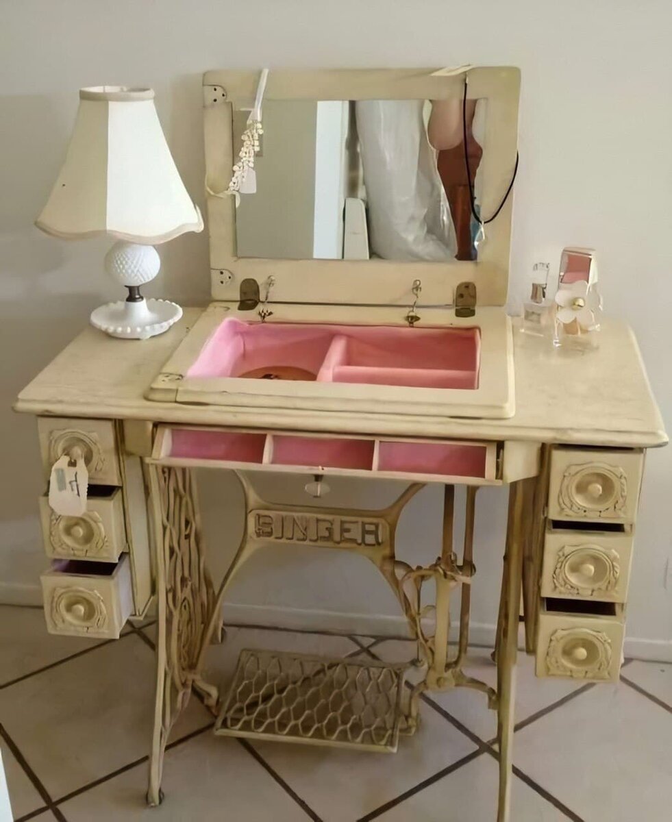 столик для швейной машинки зингер