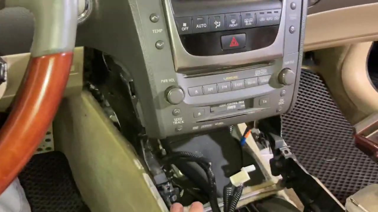 How to Remove Radio / CD Changer from 2002 Lexus ES300 for Repair. - YouTube