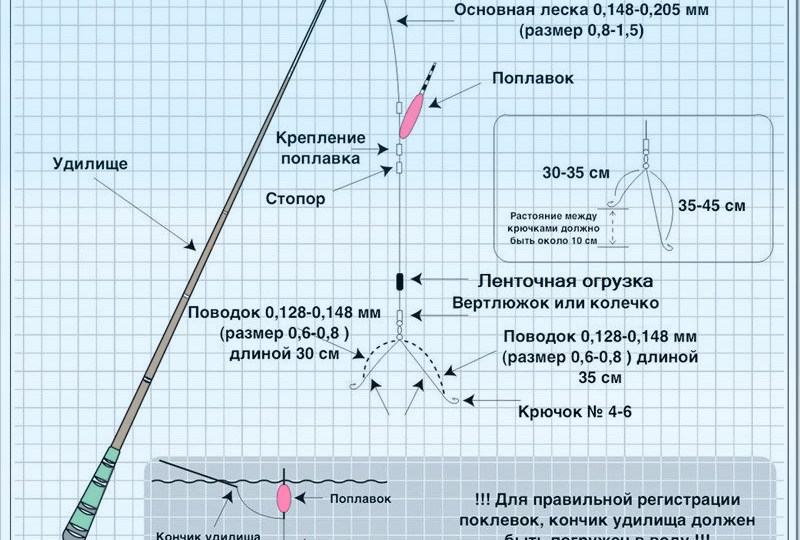 Особенности оснастки и прикормки, стилем ловли Херабуна.
