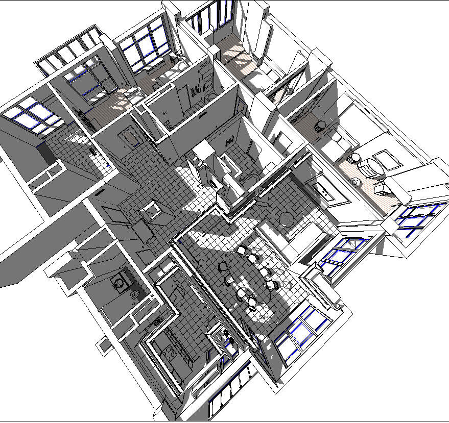 Проект archicad квартиры