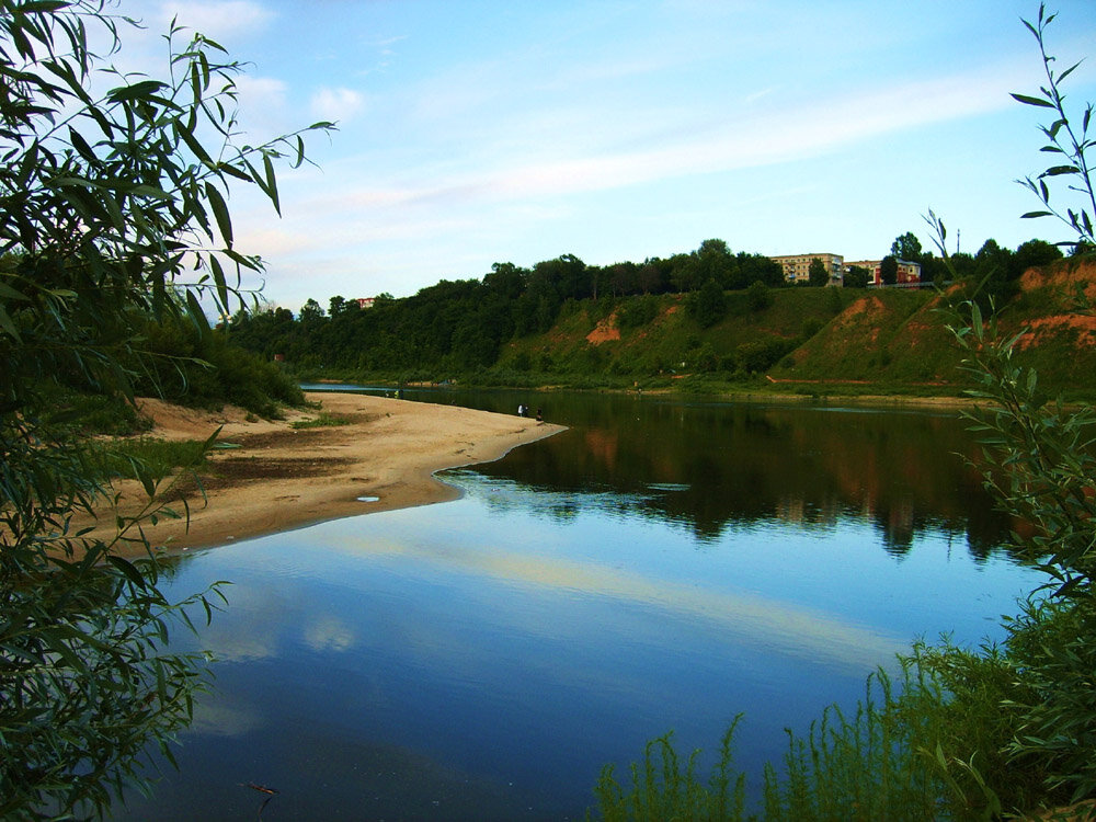 Берег реки оки