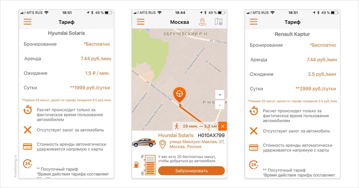 Карта делимобиль самара