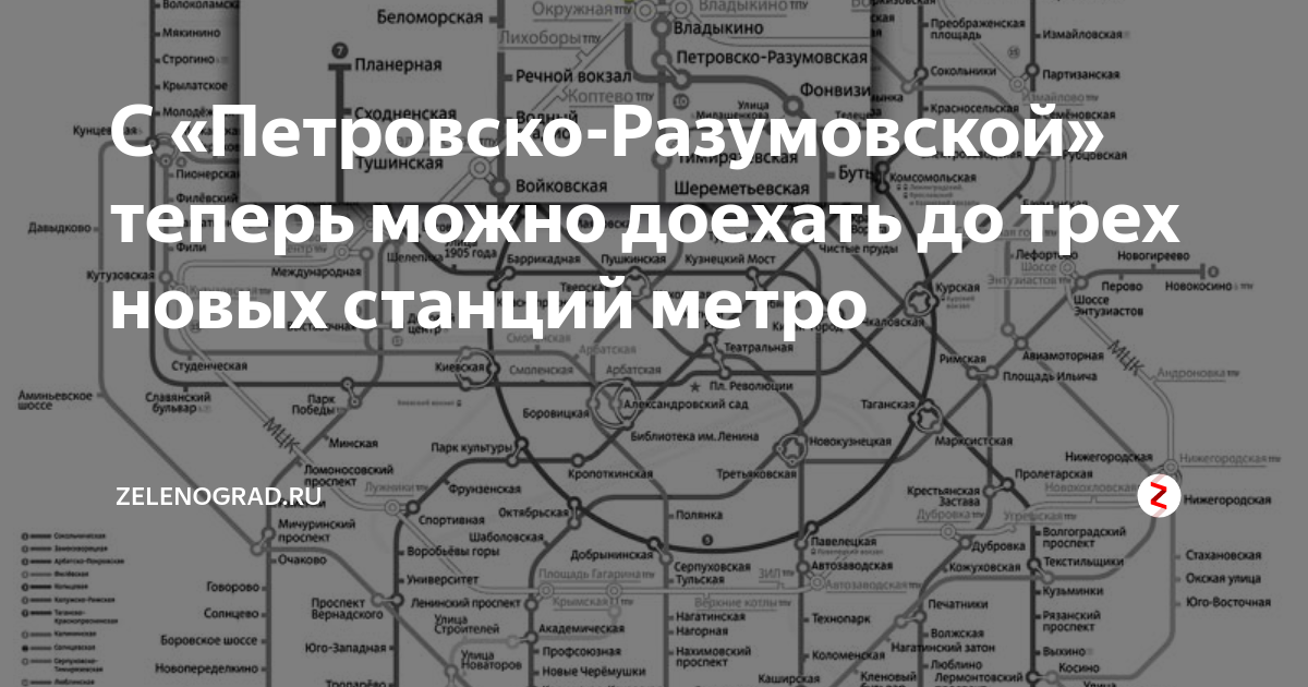 Метро москвы петровско разумовская схема